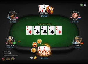 Ưu điểm khi chơi poker tại Vin88